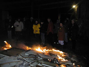 Ravenstonedale bonfire