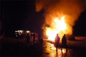 Ravenstonedale bonfire
