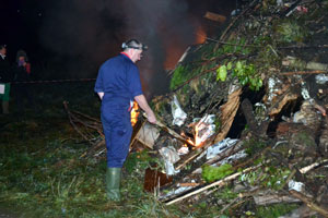 Ravenstonedale community bonfire 2011