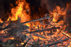 Ravenstonedale community bonfire 2011