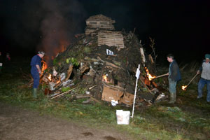 Ravenstonedale community bonfire 2011
