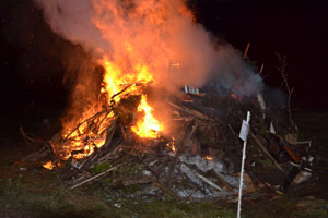 Ravenstonedale community bonfire 2011