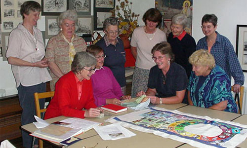 millennium embroidery panels