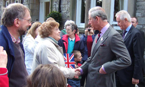 prince charles visits ravenstonedale