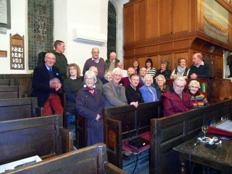 Friends of St Oswalds party to celebrate commissioning of new heating system Friends of St Oswalds party to celebrate commissioning of new heating system