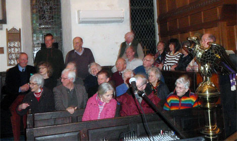 Friends of St Oswalds party to celebrate commissioning of new heating system Friends of St Oswalds party to celebrate commissioning of new heating system