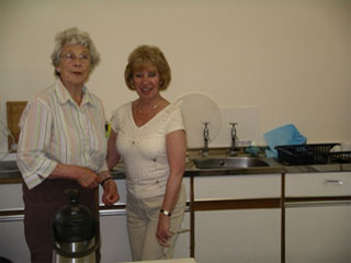 Sally and Marlene Sally and Marlene