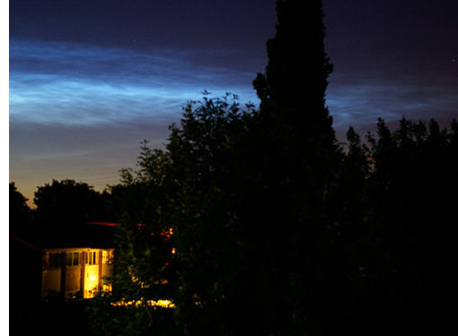 noctilucent clouds